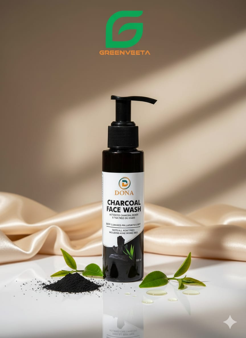 DONA Charcoal Face Wash
